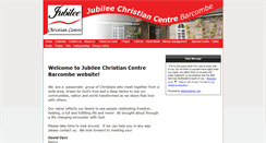 Desktop Screenshot of jubileechristiancentre.org.uk